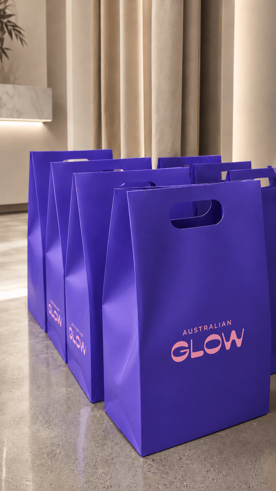 Summer Club tote — showroom composition